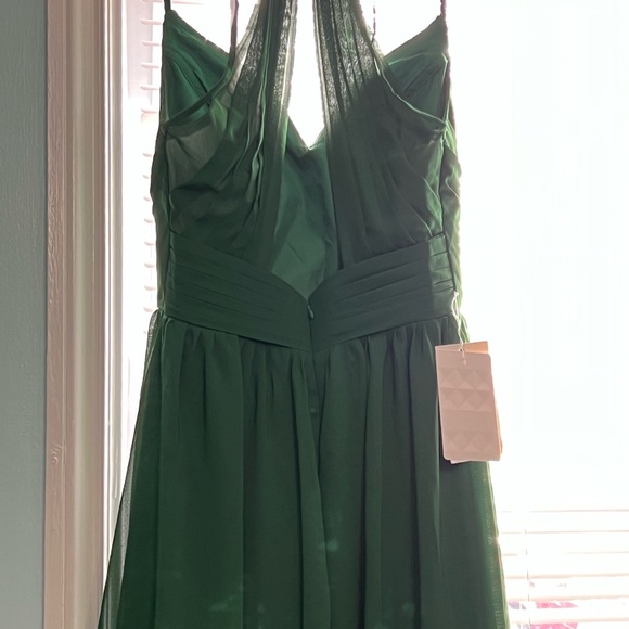 New with tags Bridesmaid dress green or even a cute dress for prom or ball! - Picture 9 of 15